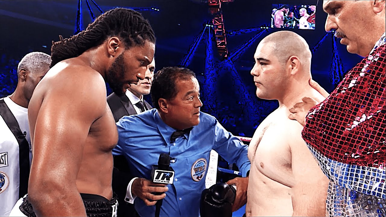 Andy Ruiz (USA) vs Joe Hanks (USA) BOXING KNOCKOUT HIGHLIGHTS background