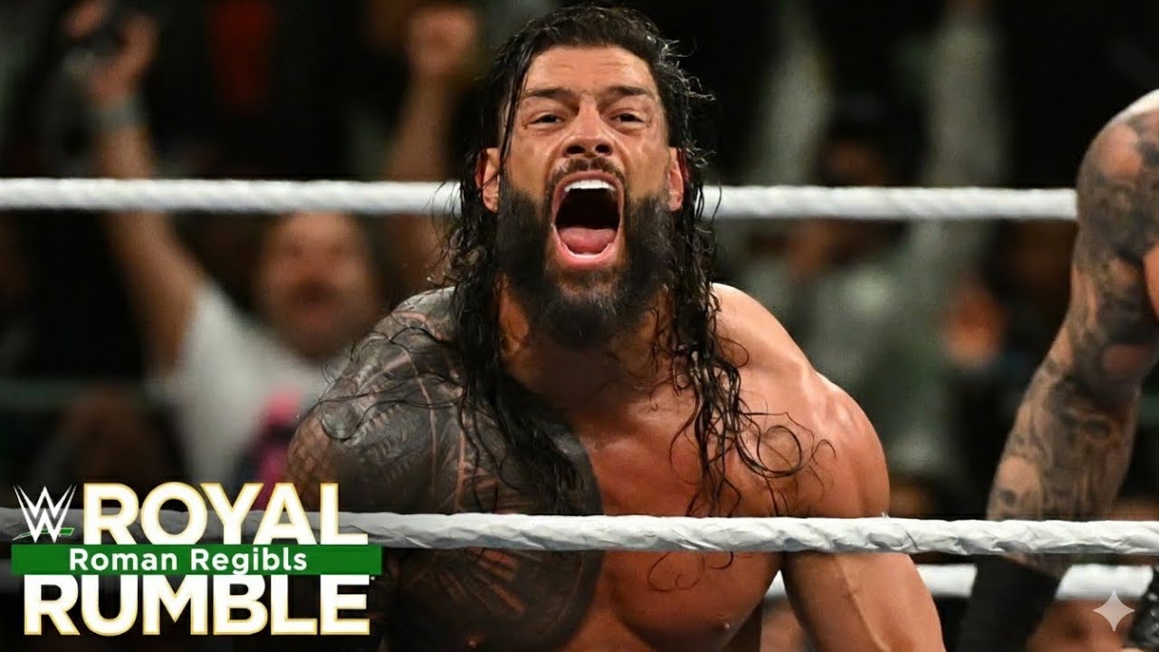 ROMAN REIGNS win the Match #wwe #livforever #wrestlingfuture#livmorgan #wrestling