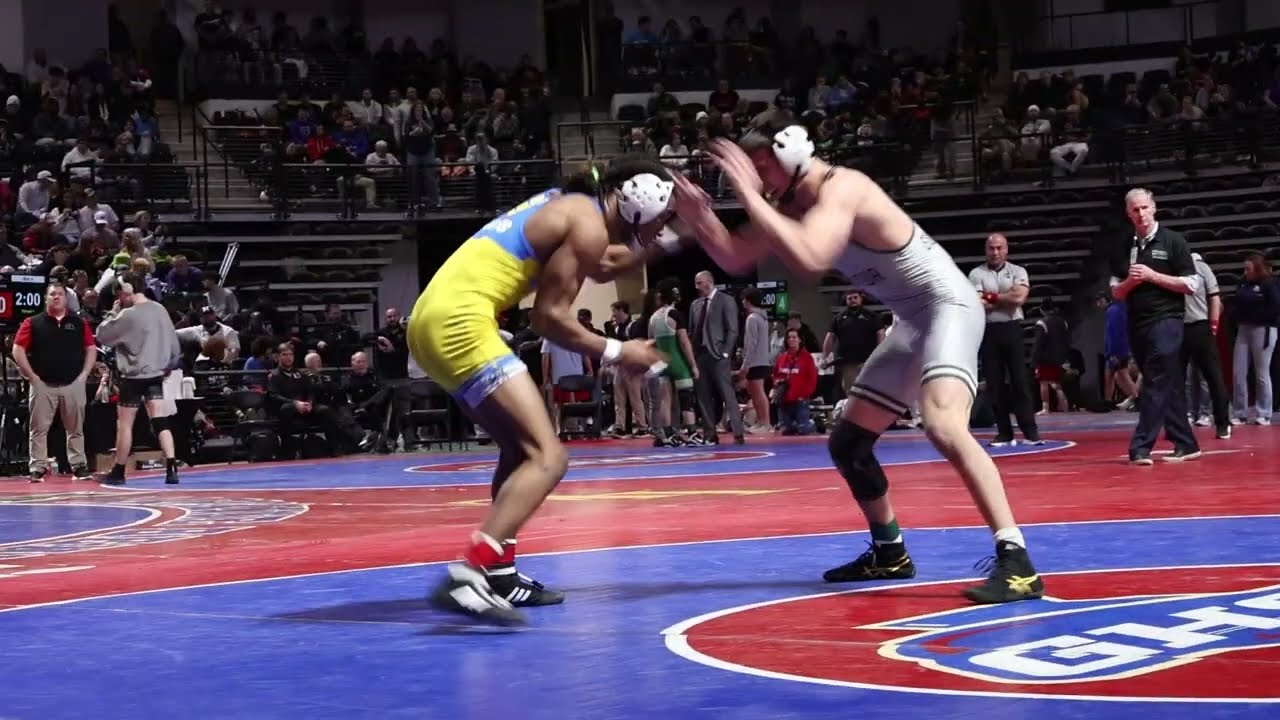 Semaj Dobbins Bunswick vs Lucian Brock Decatur 150lbs 2026 GHSA 5A State Tournament Finals