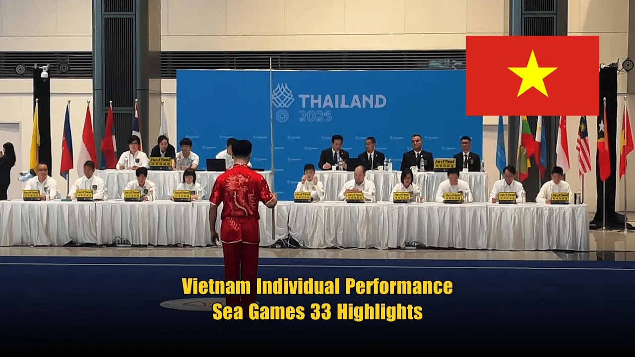Men’s Wushu: Vietnam Individual Performance | SEA Games 33