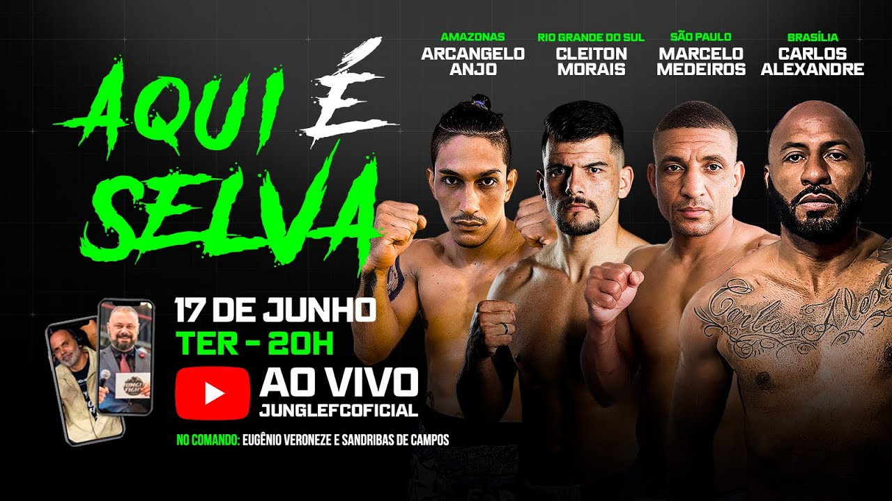 AQUI É SELVA | Part. Atletas que passaram para as semifinais background