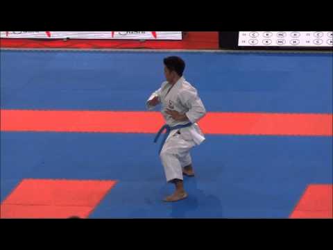 Kata HEIKU by Ryo Kiyuna - 21st WKF World Karate Championships