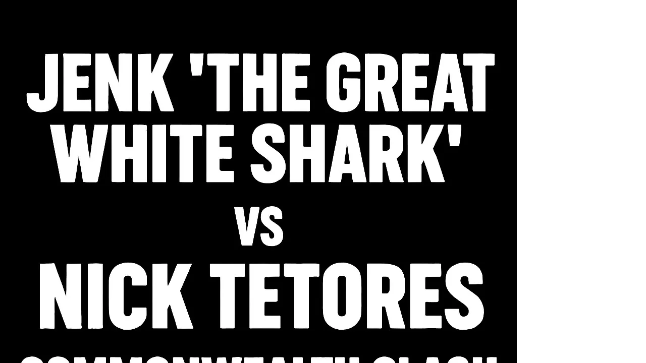 🔥 JENK “THE GREAT WHITE SHARK” BEHIC vs NICK TETORES 🔥 Ultimate Promotions: Commonwealth Title(1997)