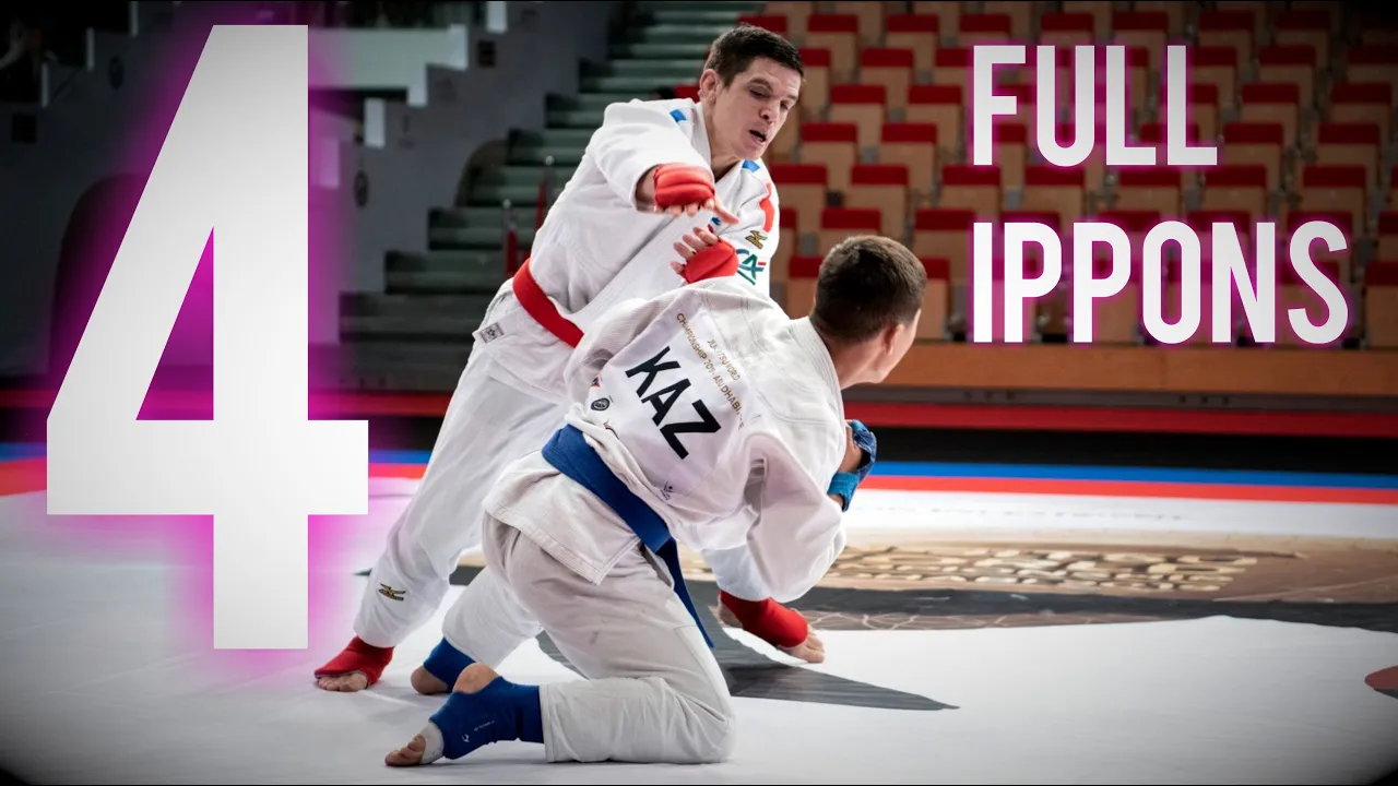 4 Epic Full Ippons Scored at the end of the Fights | Ju-Jitsu | джиу-джитсу| Jujutsu background