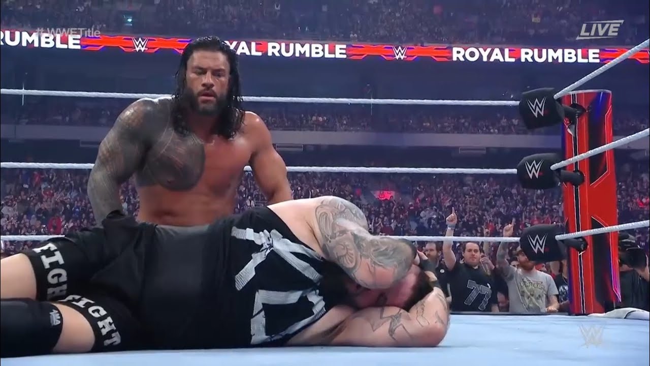 Roman Reigns Vs Kevin Owens Undisputed Championship Match WWE Royal Rumble 2023 Highlights