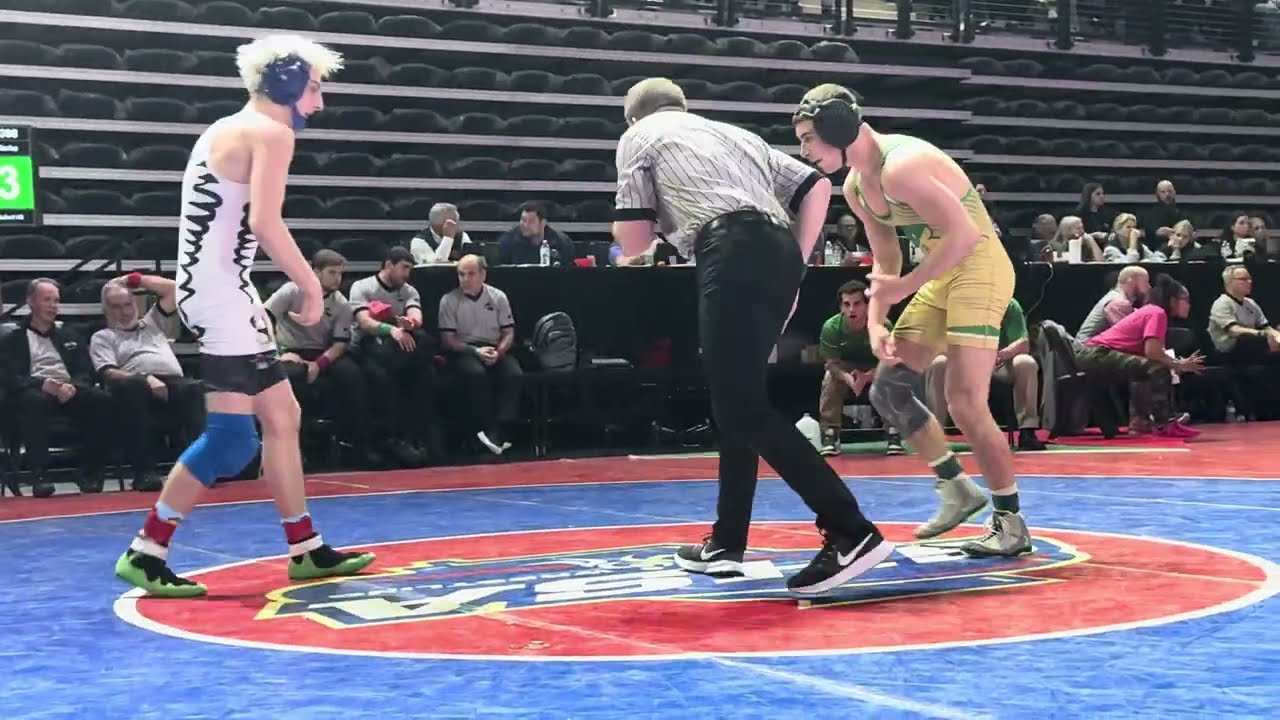 Cane Smolarsky Camden vs DJ Clarke Buford 138lbs 2026 GHSA 6A State Tournament Finals