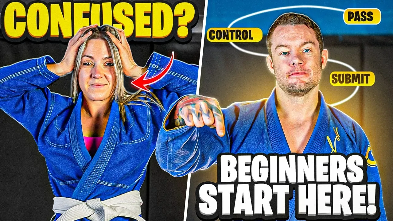 BJJ Positions Made Simple for Beginners (Stop Feeling Lost)