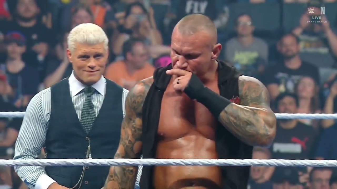 WWE SMACKDOWN RANDY ORTON ENTRANCE 06/20/25 backdrop