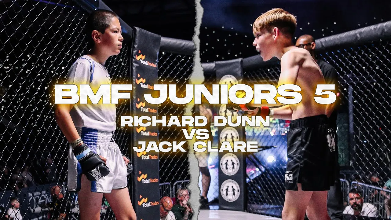 BMF JUNIORS 5 | Richard Dunn vs Jack Clare | Junior MMA