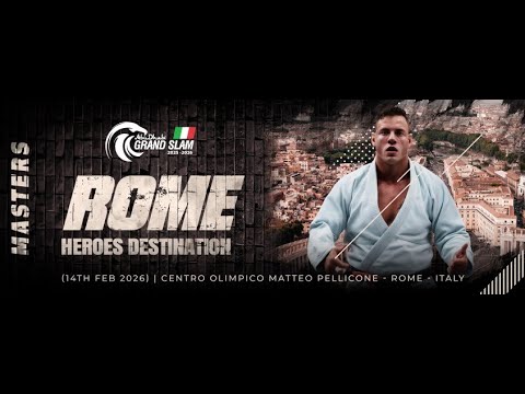 [Mat 6] ABU DHABI GRAND SLAM JIU-JITSU WORLD TOUR 2025-2026 - ROME - MASTERS