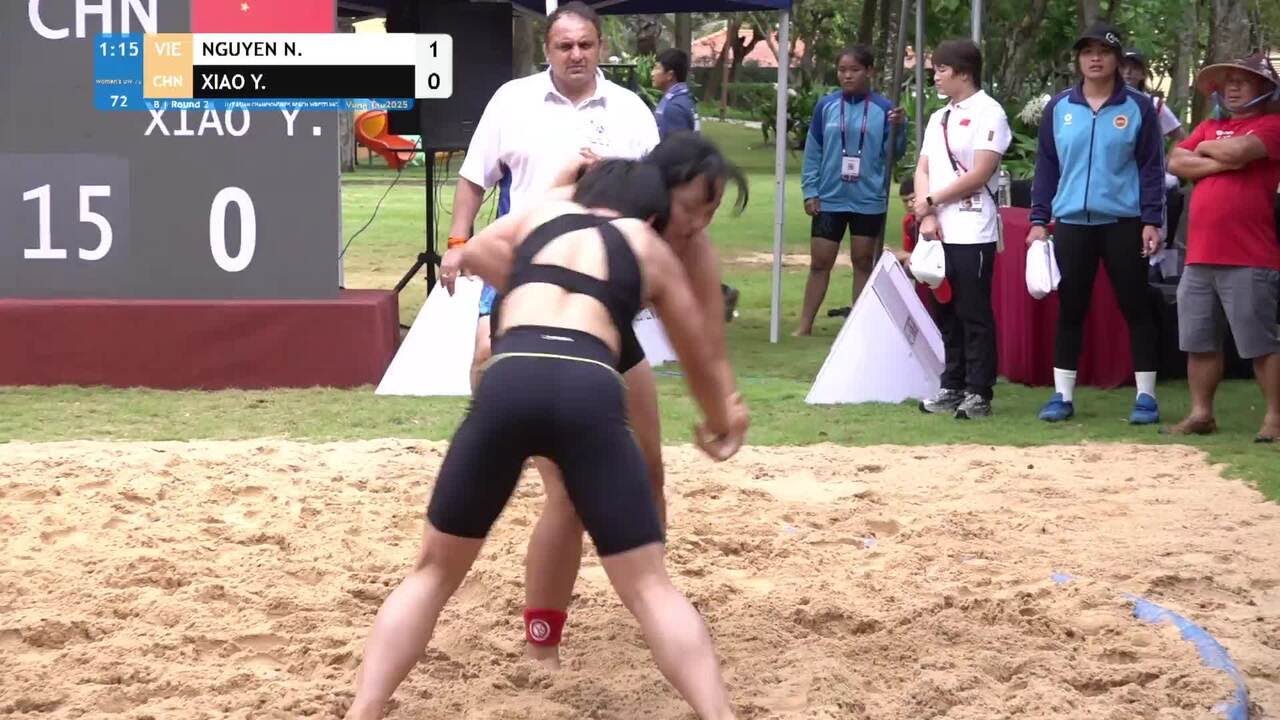 Nguyen Dieu Thien NGUYEN (VIE) vs. Yiqing XIAO (CHN) • B | Round 2 • Women's BW 75Kg