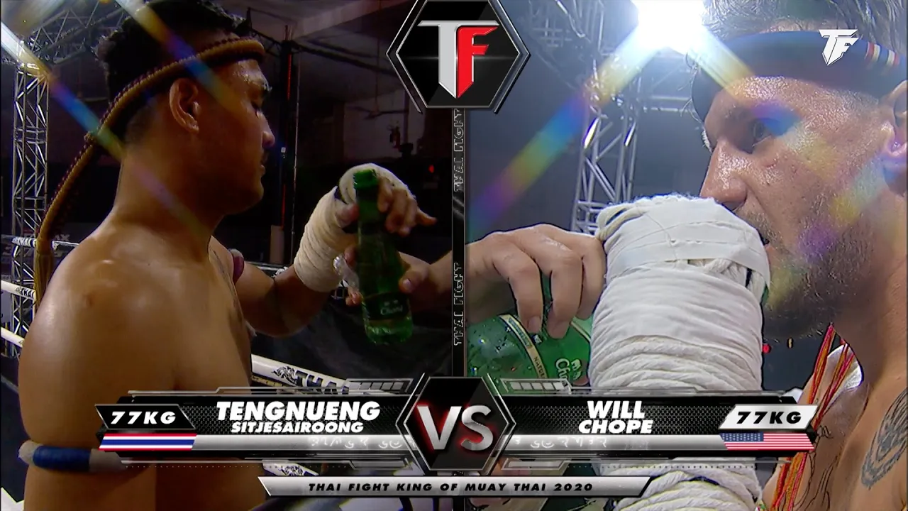 เต็งหนึ่ง ศิษย์เจ๊สายรุ้ง VS วิล โชเป้ | THAI FIGHT คาดเชือก DHMTT background