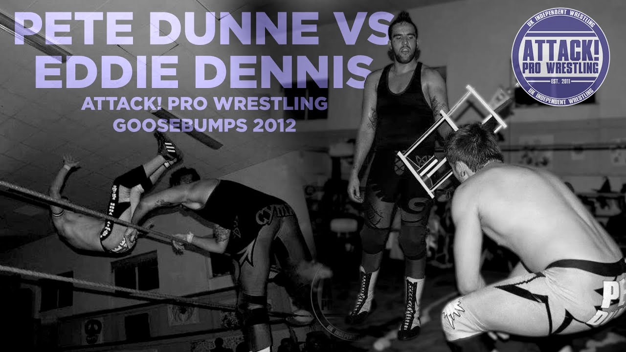 Pete Dunne vs Eddie Dennis (ATTACK! Pro Wrestling) background