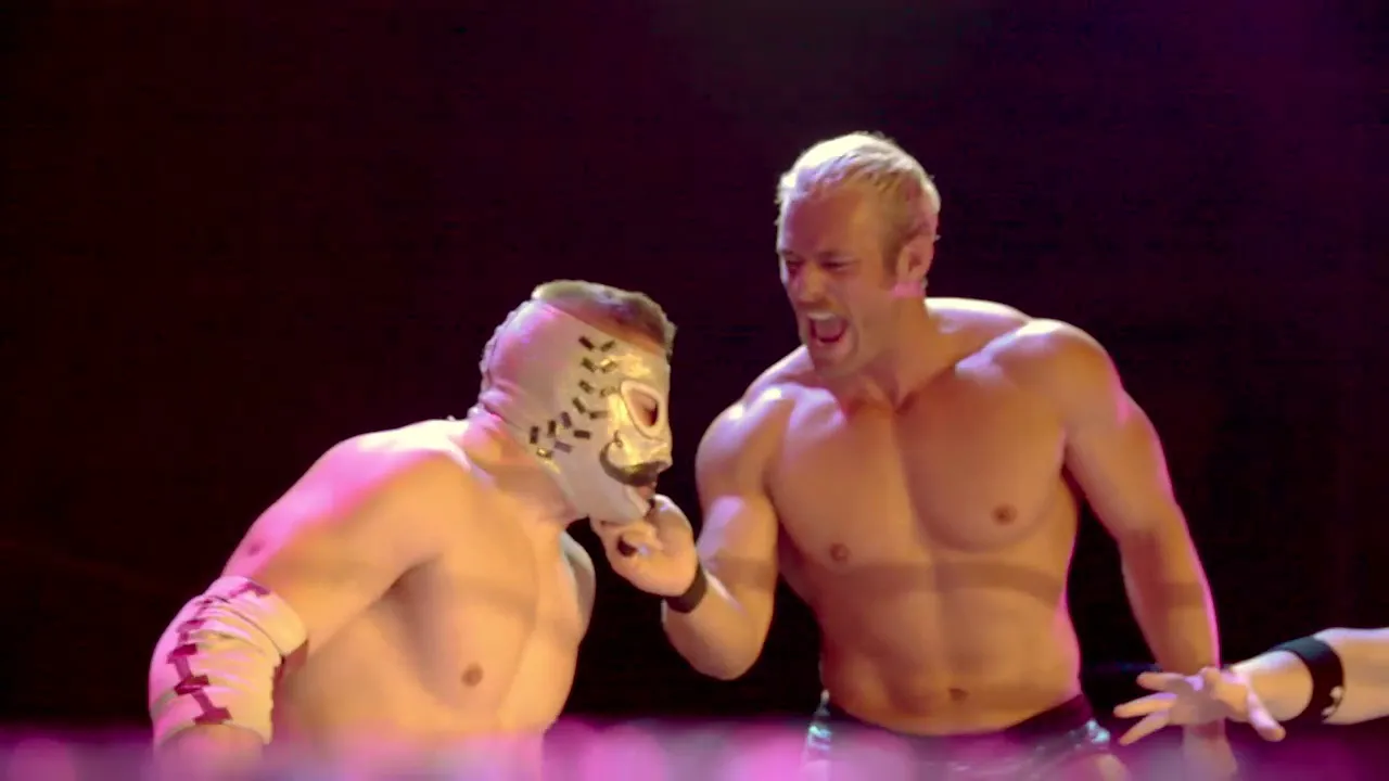 LLL: Dasher Hatfield & Rachelle Riveter vs Royce Isaacs & Allie Gato background