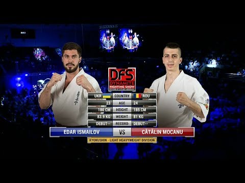 Dynamite Fighting Show - Edar Ismailov vs. Catalin Mocanu backdrop