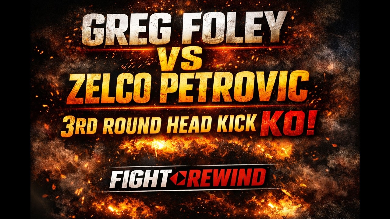 🔥 GREG FOLEY VS ZELCO PETROVIC — A CLASSIC WAR! 🔥