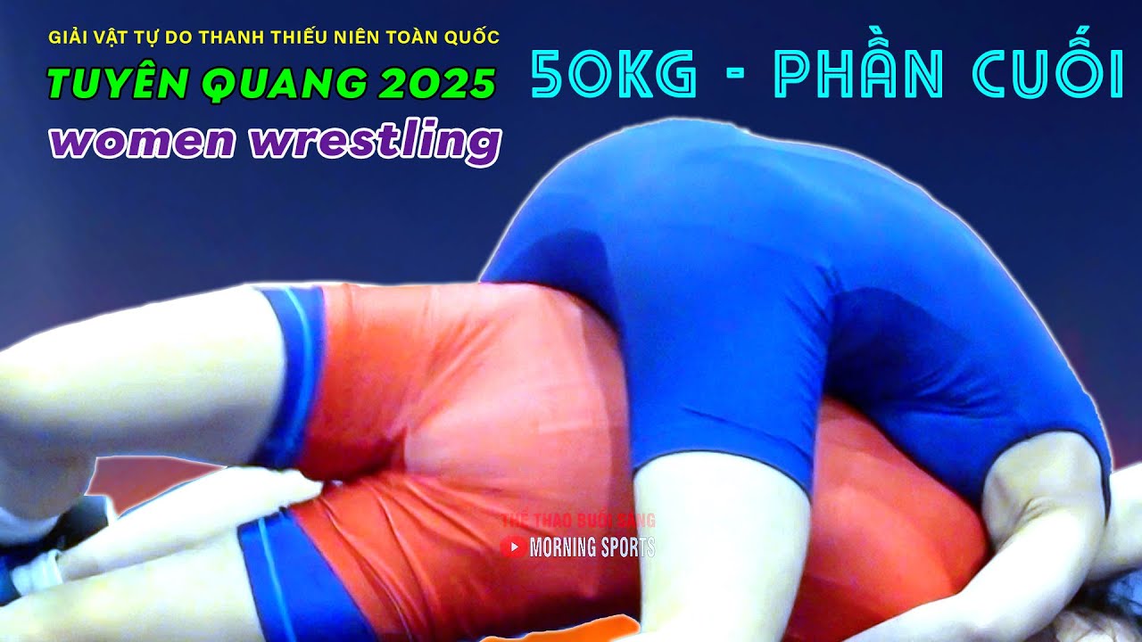 Vật Nữ: Đại Chiến Tuyên Quang - Hạng 50 kg Phần Cuối.The Techniques of Vietnamese Women's Wrestling background