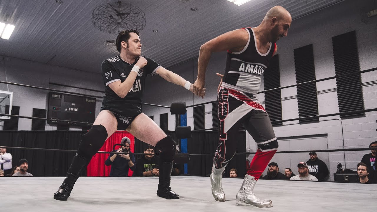 Rory Gulak versus Daniel Makabe | Black Label Pro: Unplugged | 2.3.19 | Free Match ~ IWTV.Live background