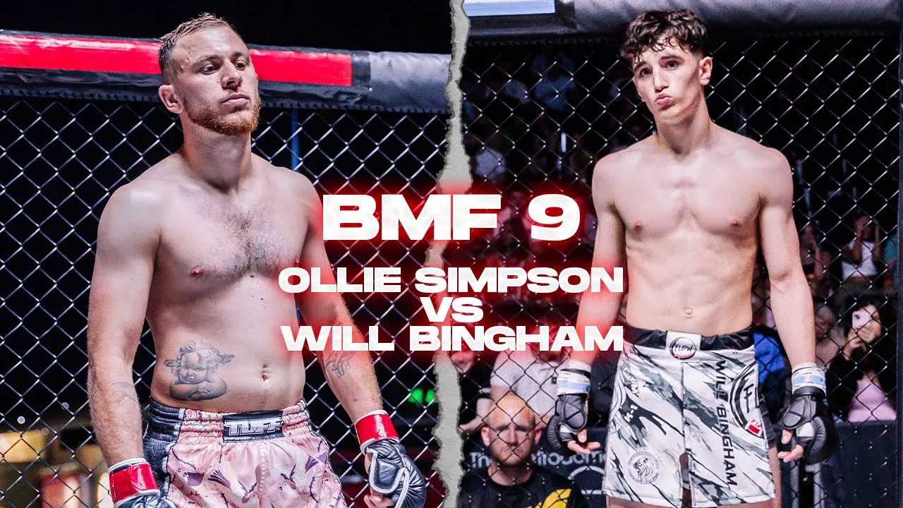 BMF 9 | Will Bingham vs Ollie Simpson | Amateur Lightweight MMA background