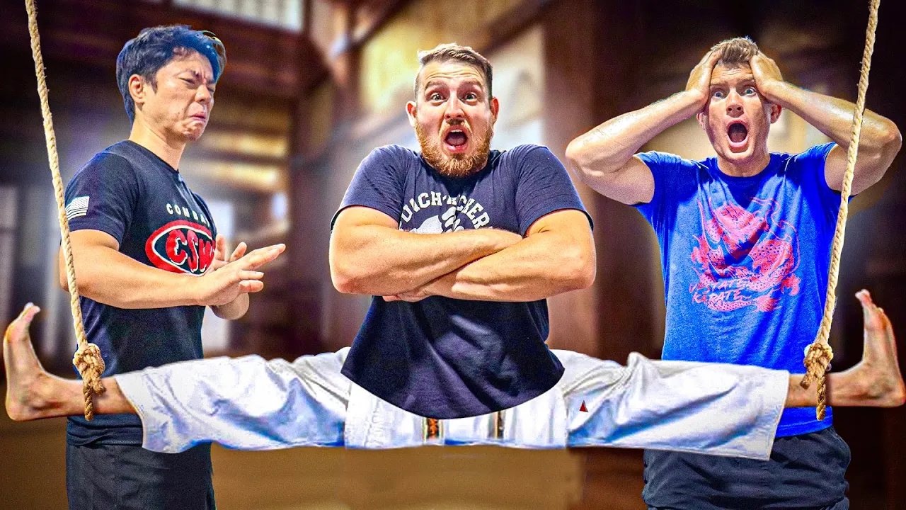 Attempting Jean Claude Van Damme’s Hardest Challenges