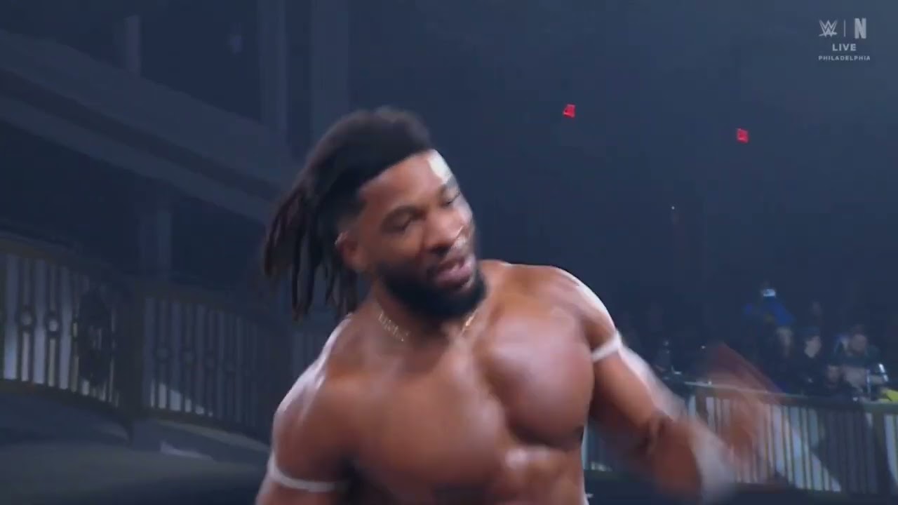 WWE NXT JE'VON EVANS VS TRICK WILLIAMS 08/19/25 backdrop