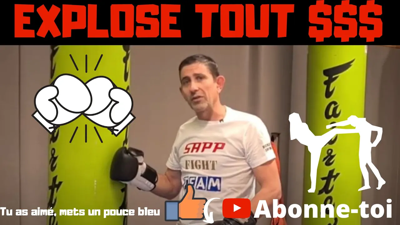👊 Un exercice pour améliorer ta puissance et ton explosivité pour le  kickboxing