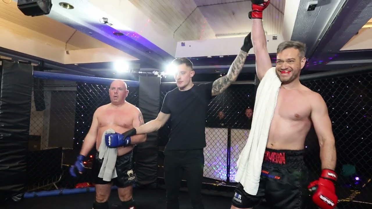 ULTRA MMA GLASGOW 270425 FIGHT 12 JOHN McGIVERN VS JAMES WARD background