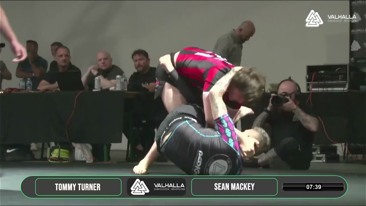 Tommy Turner VS Sean Mackey - Valhalla Submission Grappling background