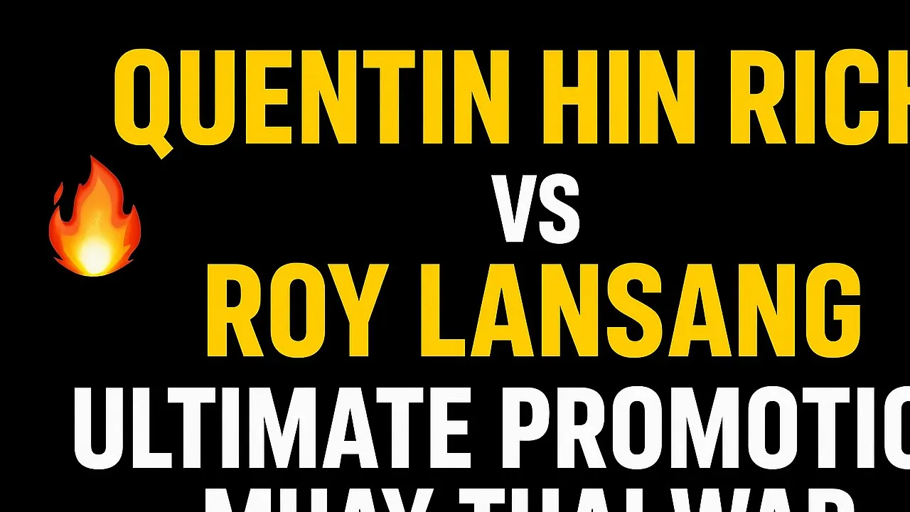 🔥 QUENTIN HIN RICH vs ROY LANSANG 🔥Ultimate Promotion – Sept 21, 1997, 🥊 background