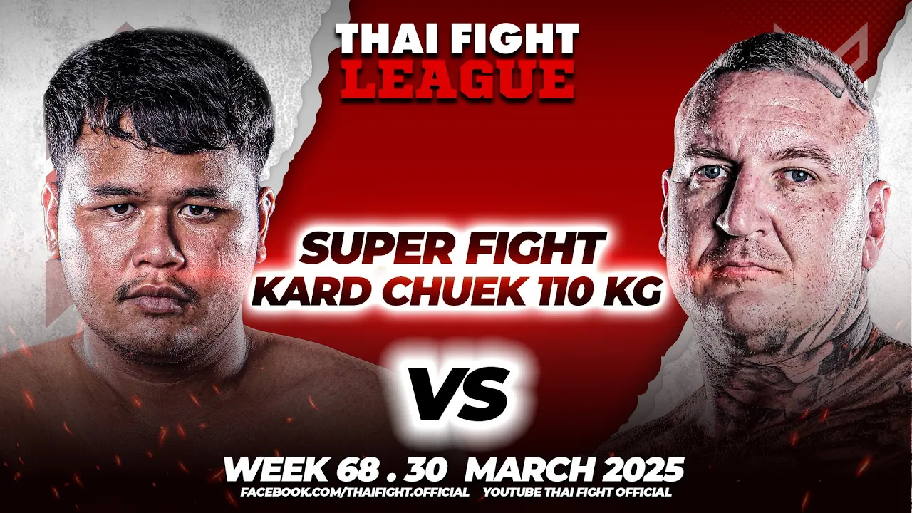 Palmthong Petchnongkee VS Trent Fitzgerald | SUPER FIGHT KARD CHUEK | THAI FIGHT LEAGUE #68 background
