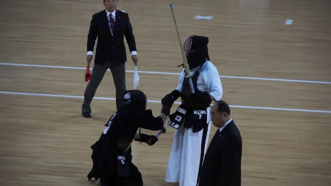 17th World Kendo Championships 2018, Men's Individual Final background