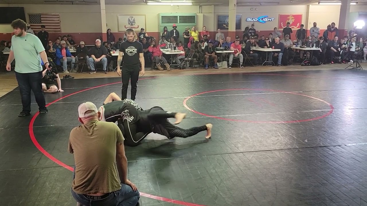 Kimura finish with a lot of classic techniques sprinkled in. background