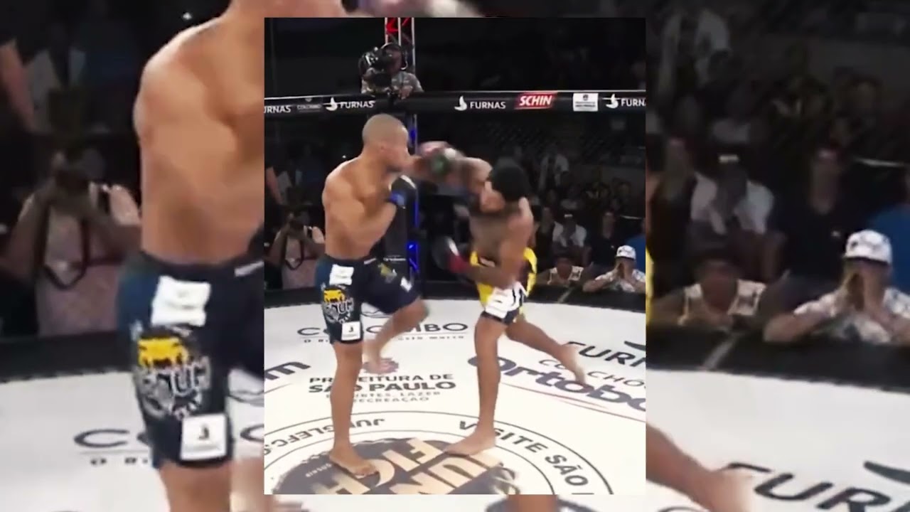 Alex Pereira's First MMA Win. He Threw Haymakers From Beginning.