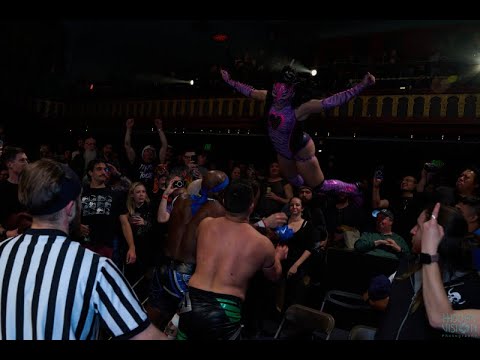 Austin Reddick vs Dulce Tormenta vs Cody Devine vs Marlion Bishop background
