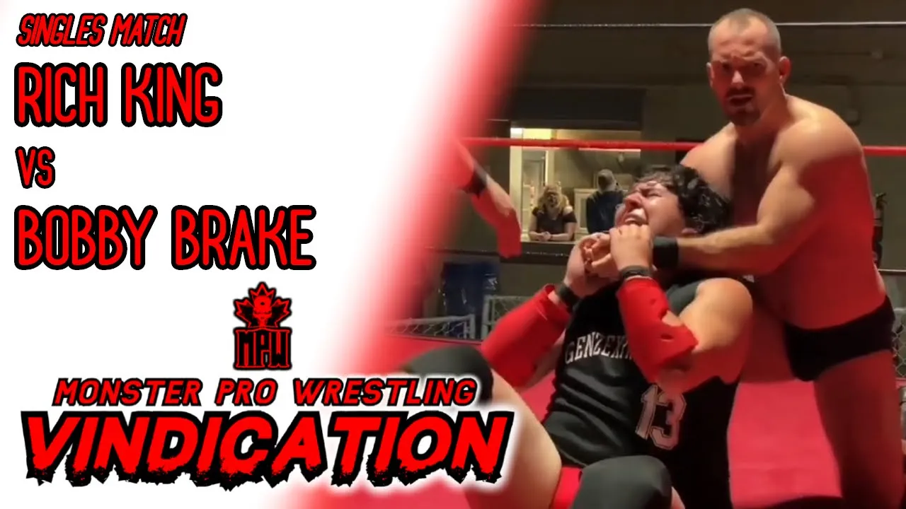 MPW: Vindication Oct 3/20 Rich King Vs Bobby Brake background