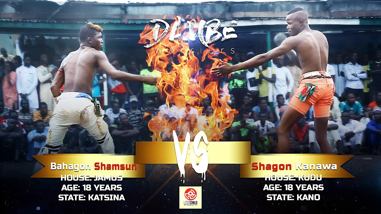 DAMBE WARRIORS 112: Bahagon Shamsun Vs. Shagon Kanawa background