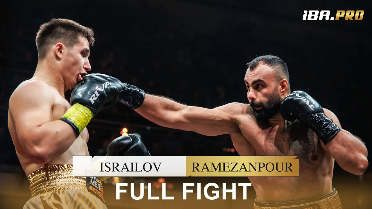 FULL FIGHT | Bekkhan Israilov vs Iman Ramezanpour | IBA.Pro 9 | Ufa, Russia background