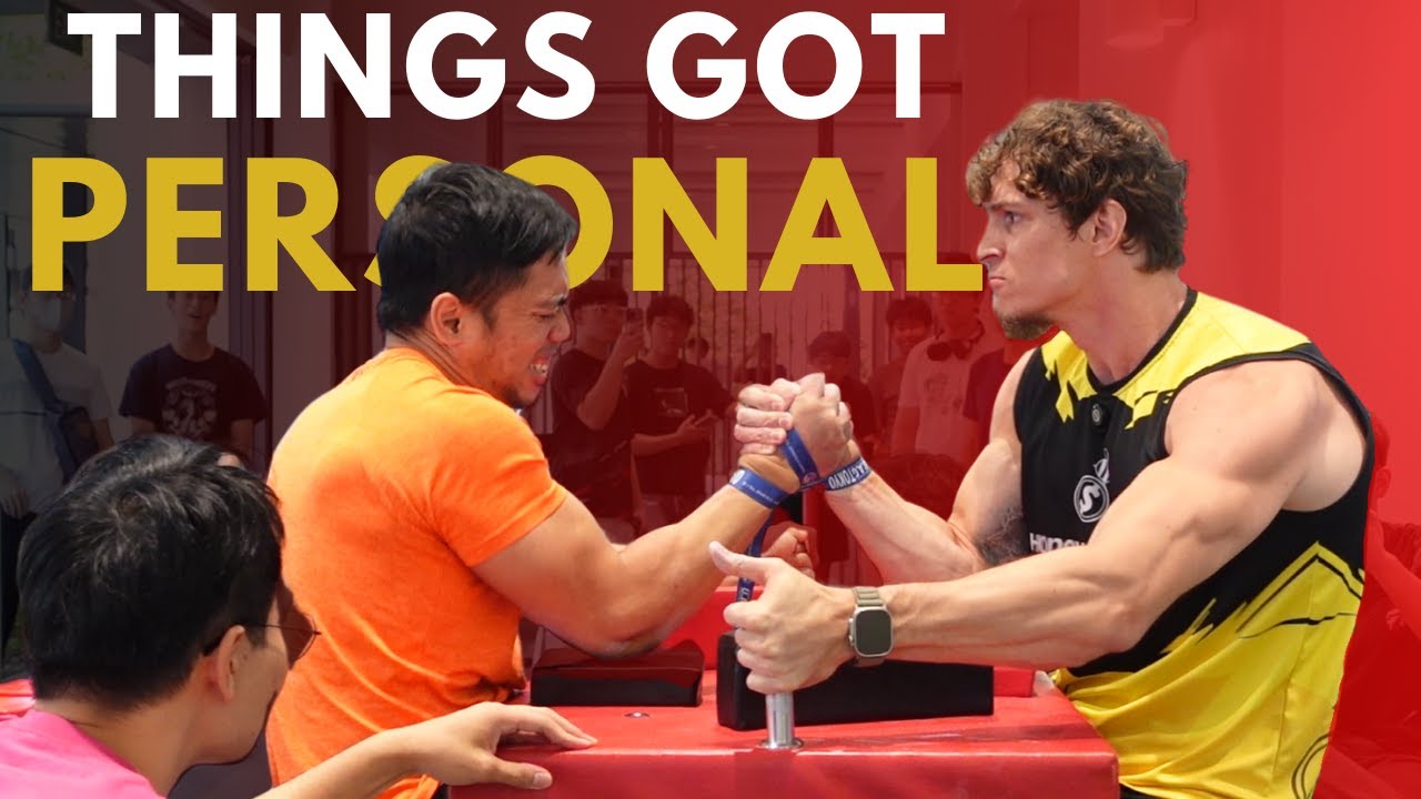 Yury Chub vs Syed Uzair | Junior Armwrestling Singapore Gathering 2025