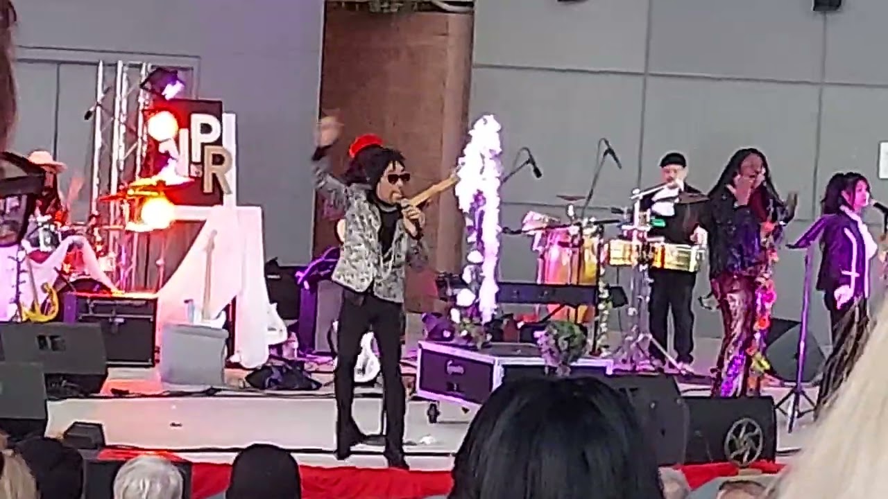 Prince Tribute with Sir Jac - 1999 backdrop