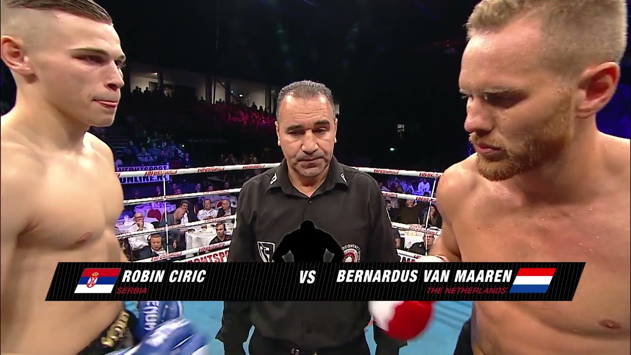 Robin Ciric vs Bernardus Van Maaren | Serbian Ninja | Full Fight