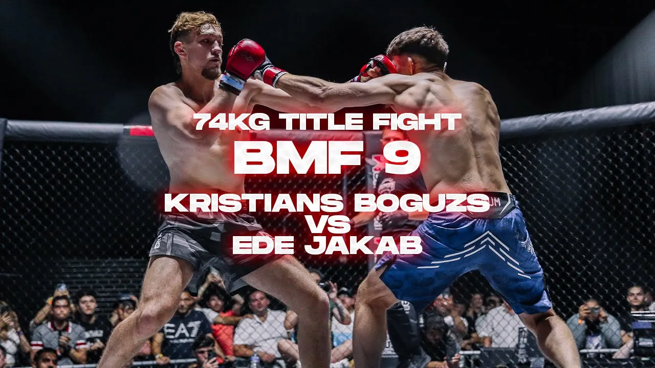 BMF 9 | Kristians Boguzs vs Ede Jakab | Amateur Super Lightweight MMA Title