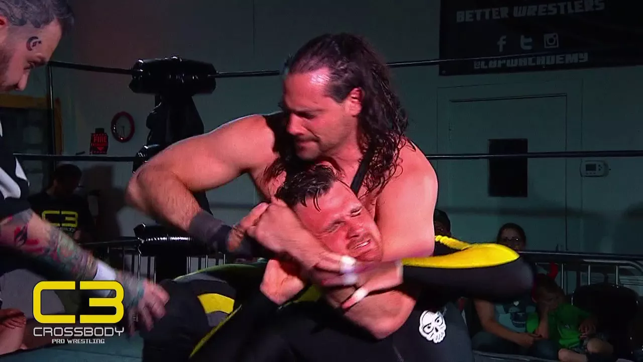 Cross Body Pro Wrestling -Ep 45- Blue Ribbon Championship - (C)"Hacker" Scotty O'Shea vs. El Tornado background