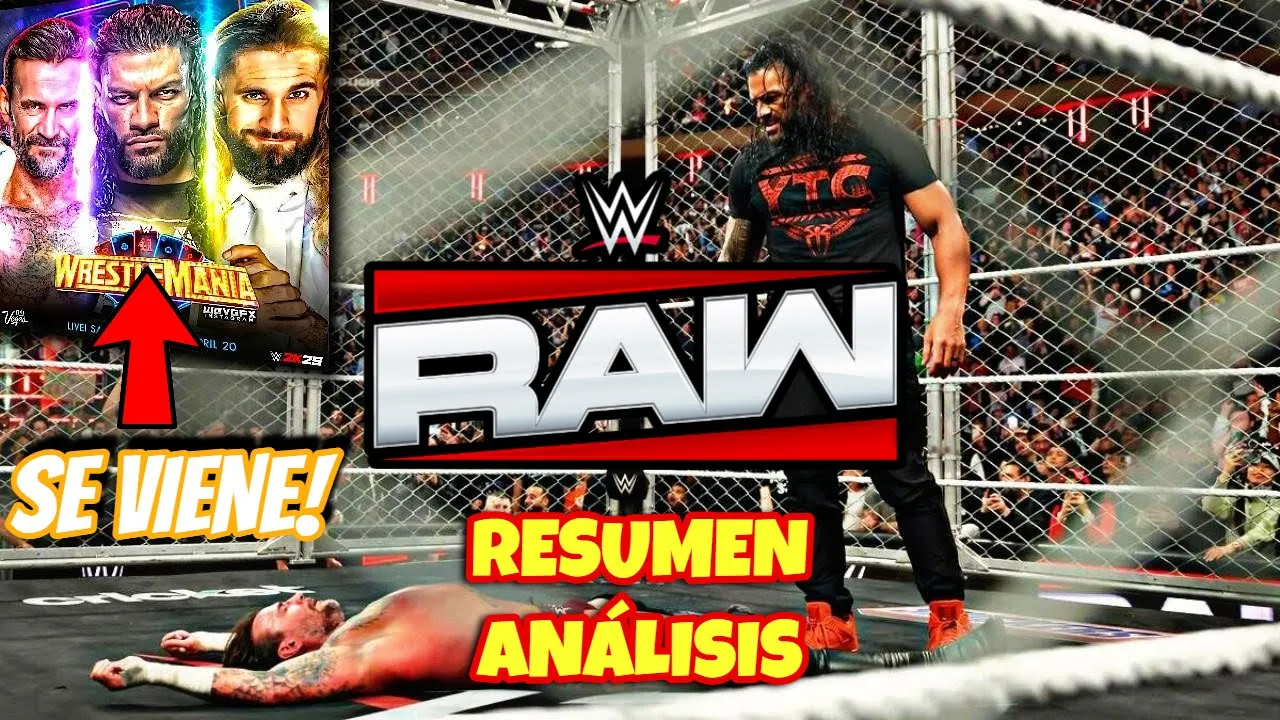 WWE RAW (10-03-25) REVIEW/RESUMEN Y ANÁLISIS background
