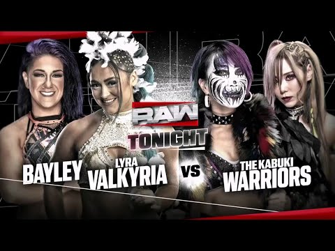 The Kabuki Warriors VS Lyra Valkyria & Bayley 2/2