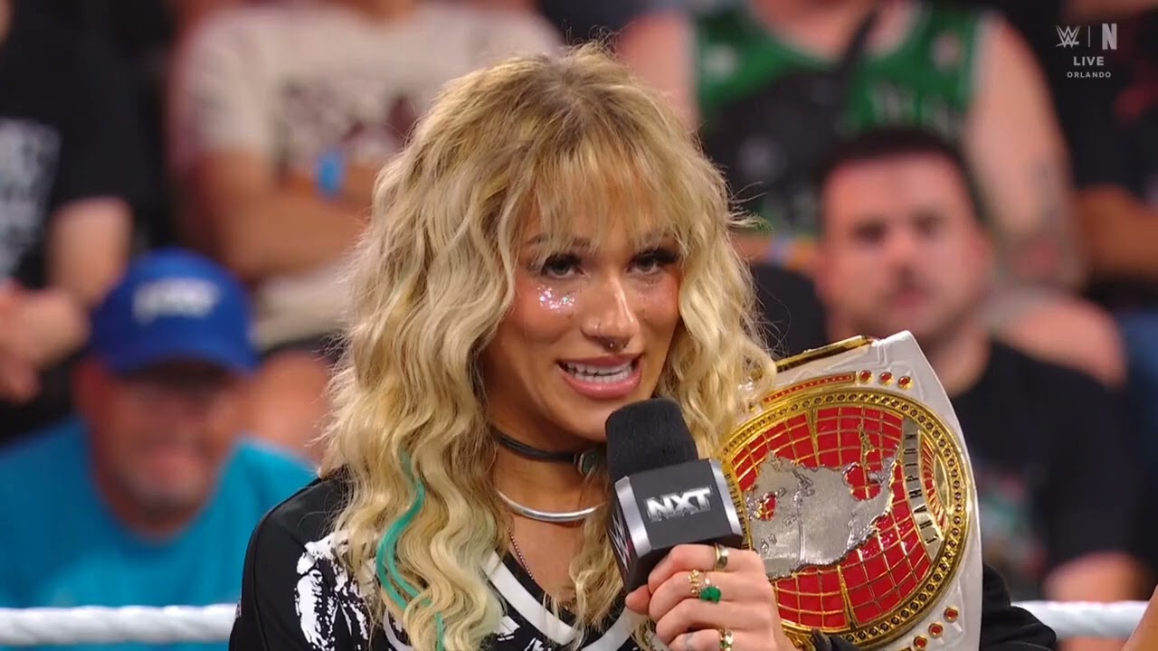 WWE NXT SOL RUCA ENTRANCE 10/21/25