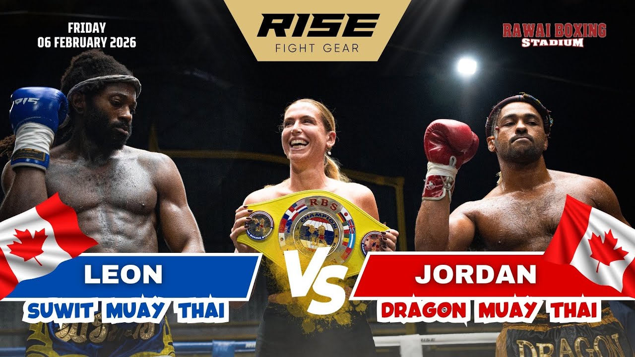 🇨🇦 Canada vs Canada 🇨🇦 | JORDAN (Dragon Muay Thai) vs LEON (Suwit Muay Thai)