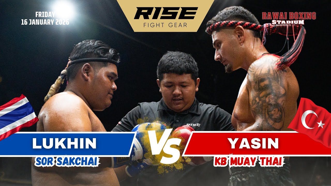 🇹🇷 Turkey vs Thailand 🇹🇭 | YASIN (KB Muay Thai) vs LUKHIN (Sor Sakchai)