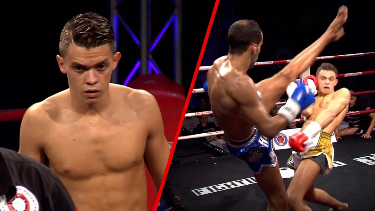 17-Year-Old Mohammed Jaraya Was An ANGRY NINJA! The Destroyer vs. Mohamed Galaoui background