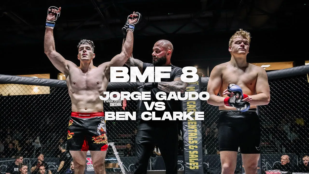 BMF 8 | Jorge Gaudo vs Ben Clarke | Amateur Middleweight MMA | BADMOFO MMA