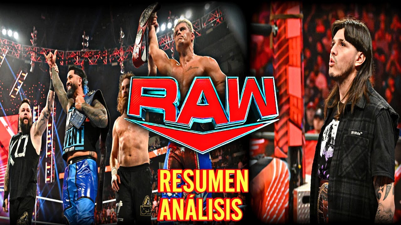 WWE RAW (09-10-23) RESUMEN Y ANÁLISIS backdrop